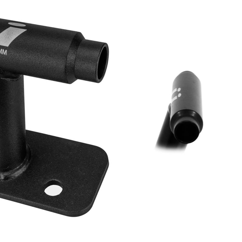 KUAT Dirtbag Bike Storage & Transportation Rack | Durable Steel Compact Direct Bolt-On Secure Bicycle Hauling Mount for Truck Beds Trailers Cargo Carriers | Black, 15mm x 110mm - Thru-Axle - Image 4